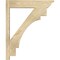 Ekena Millwork Merced Traditional Rough Sawn Outlooker, Douglas Fir, 6"W x 26"D x 32"H OUT06X26X32MRC01RDF - alternate 2